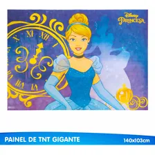 Painel Tnt Gigante Festa Cinderela Decoração 1,40m Foto mini 3