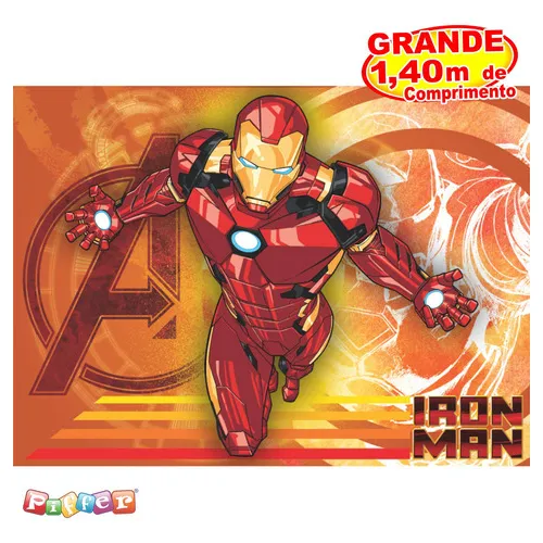 Painel Tnt Vingadores Homem De Ferro Festa Decoração Casa Foto 1