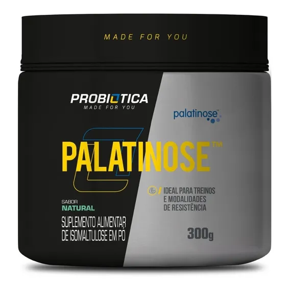 Palatinose Baixo Índice Glicêmico 300g - Probiotica Sabor Sem sabor Foto 1
