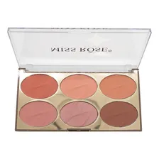 Paleta De Blush Miss Rose 7004-017n2 Tom Da Maquiagem Sortidas Foto  mini 1