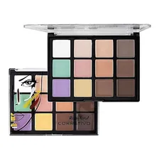 Paleta De Corretivos 12x Cores Dark Ruby Rose Hb-8087 Foto mini 1