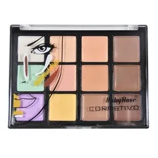 Paleta De Corretivos 12x Cores Dark Ruby Rose Hb-8087 Foto mini 4