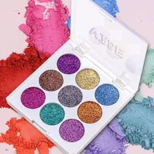 Paleta De Glitter Linha Holográfica Zanphy Maquiagem Make Foto mini  3