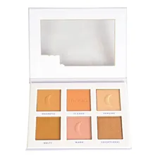 Paleta De Pó, Blush E Iluminador Feels Mood Hb-7524 Ruby Rose Foto mini 4