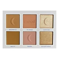 Paleta De Pó, Blush E Iluminador Feels Mood Hb-7524 Ruby Rose Foto mini  2