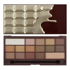 Paleta De Sombras Golden Bar Chocolate Makeup Revolution Foto mini 1