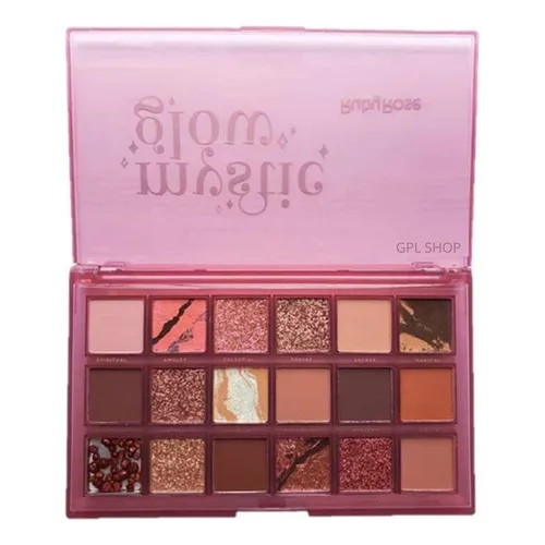 Paleta De Sombras - Ruby Rose Mystic Glow - 18 Cores Foto 1
