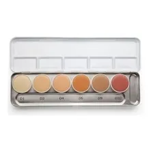 Paleta Dermacolor Camouflage Creme 6 Cores - Kryolan Foto mini 2