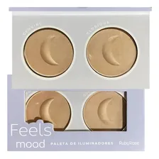 Paleta Iluminador Feels Mood Ruby Rose Tom do iluminador Light Foto mini 2