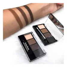 Paleta Sombra De Sobrancelhas Ruby Rose Com Pincel Espelho Cor Da Sombra Nude Foto mini 4