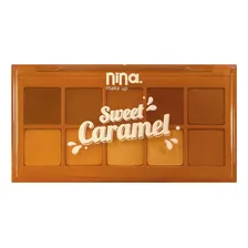 Paleta Sombras Nina Makeup Explosão Caramelo Sweet Caramel Foto mini 3