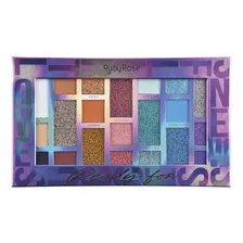 Paleta Sombras Ready For 21 Cores Ruby Rose Sombra + Glitter Foto  mini 1