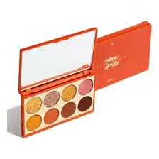 Palette Estojo Sombras Niina Secrets Orange Brilho Eudora Foto mini 1