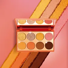 Palette Estojo Sombras Niina Secrets Orange Brilho Eudora Foto mini 4