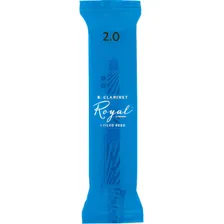 Palheta Clarinete Rico Royal Bb 2 Rcb0120 Daddario Unidade Foto  mini 1