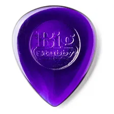 Palheta Dunlop Big Stubby 3,00mm Roxo 3 Unidades Foto mini 3