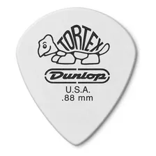 Palheta Dunlop Tortex Jazz Iii 0.88mm Branca 478p Com 12 Foto  mini 1