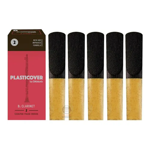 Palheta Plasticover Clarinete Numero 2 (caixa Com 5 Un) Foto 1