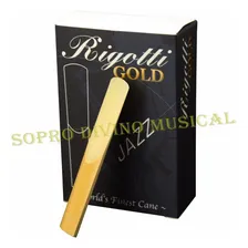 Palheta Rigotti Gold France Sax Alto 3 Medium ( Unidade ) Foto mini 2