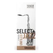 Palheta Sax Tenor 3s Unfiled (5 Peças) D'addario Select Jazz Foto mini 2