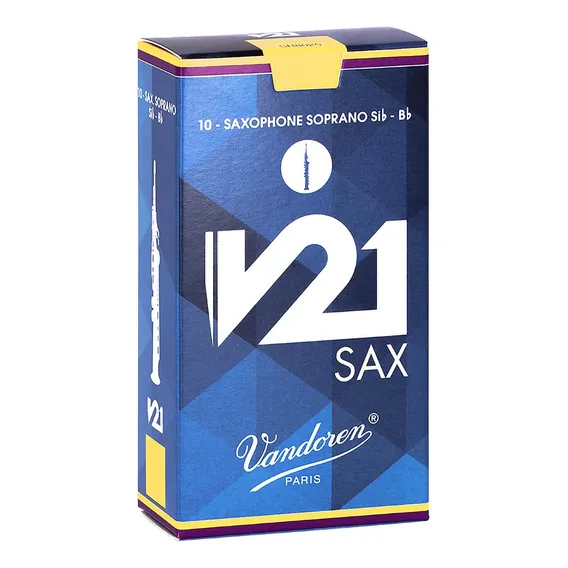 Palhetas Vandoren V21 Sax Soprano (caixa Com 10) - N° 3 Foto 1