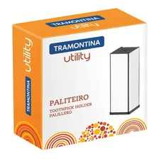 Paliteiro Aço Inox Brilho Tramontina Utility Porta Palito Foto mini 4