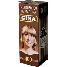 Palito Dental Para Petiscos Gina De 8cm Marrom 1 Unidades Foto  mini 1