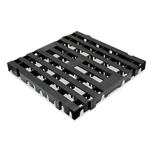Pallet Estrado Plastico P/ Estoque 50 X 50 Preto Palete Foto  mini 1
