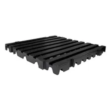 Pallet Estrado Plastico P/ Estoque 50 X 50 Preto Palete Foto mini  3