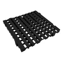 Pallet Plástico Preto 50x50x4,5 Foto mini 1