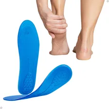 Palmilha Air Gel Macia Conforto Total Alivio Imediato Anti Impacto Impec Cor Azul Tamanho Da Palmilha G 43-45 Foto  mini 1