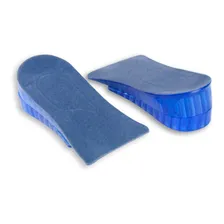 Palmilha Elevatória Alívio Do Cansaço Nas Pernas 4cm Azul Cor Elevatória Azul Tamanho da palmilha EA 34-40 Foto  mini 1