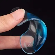 Palmilha Gel Arco Plantar Ortopédica Pé Chato Cavo Silicone Cor Tamanho Da Palmilha Pequeno Foto mini 2