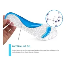 Palmilha Gel Massagem Feminina Ortopédica Foto mini 2