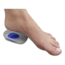 Palmilha Gel Ortopédica Facite Plantar Esporão Muito Macia Cor Branco Tamanho Da Palmilha Un Foto mini 3