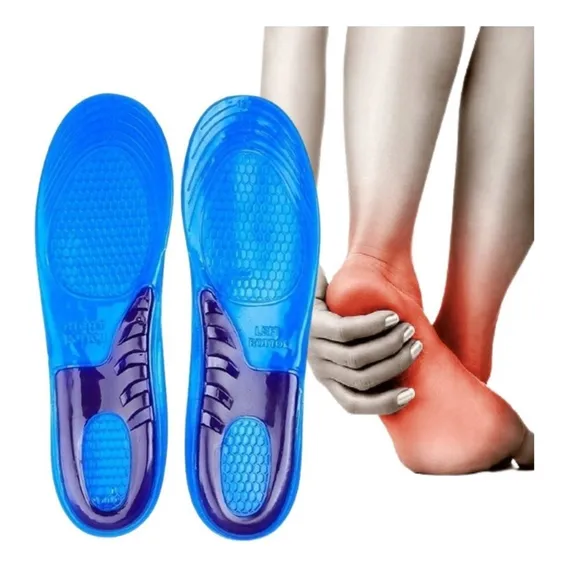 Palmilha Gel Ortopedica Palmilha De Silicone Fascite Plantar Tamanho Da Palmilha 36 A 39 Foto 1