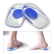 Palmilha Gel Ortopédica Silicone Reflex Tendão Salto Foto  mini 1