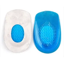 Palmilha Ortopédica Em Silicone Gel Alívio Da Dor Calcanhar Foto mini  3