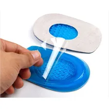 Palmilha Ortopédica Em Silicone Gel Alívio Da Dor Calcanhar Foto mini  2