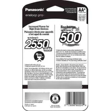 Panasonic Eneloop Pro : 4 Pilhas + Carregador ( 2550 Mah ) Foto mini  2