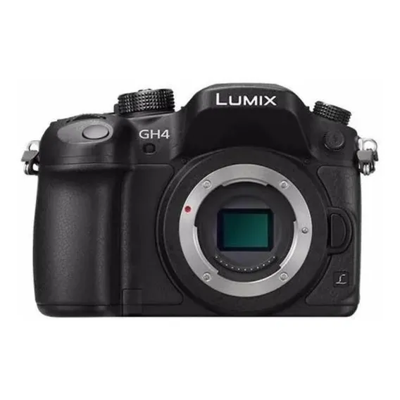 Panasonic Lumix GH4 DMC-GH4 mirrorless cor preto Foto 1