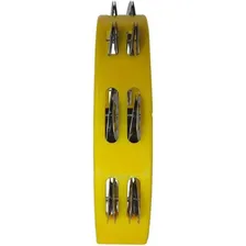Pandeiro Pandeirola Meia Lua Mxt Amarelo Foto mini 3