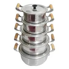Panela Aluminio Fundido Caçarola Kit 5 Unidades Foto  mini 1