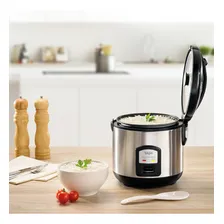 Panela Arroz Eletrica 10 Xicaras Inox 700w Rizzo Elgin 110v Foto mini 2