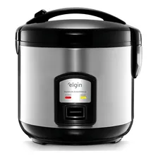 Panela Arroz Eletrica 10 Xicaras Inox 700w Rizzo Elgin 110v Foto mini 1