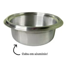 Panela Banho Maria Derreter Chocolate Tampa De Vidro Preta 127v Foto mini 3