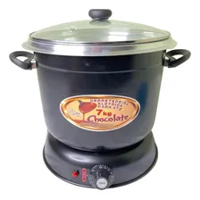 Panela Banho Maria Derreter Chocolate Tampa De Vidro Preta 127v Foto mini 1