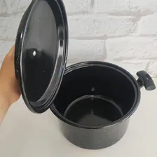 Panela Caldeirão 7 Litros Esmaltada Com Tampa Bojuda Panela Foto mini 4