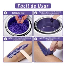 Panela Cera Quente Aquecedor Elétrica Depilação Termocera Foto mini 4