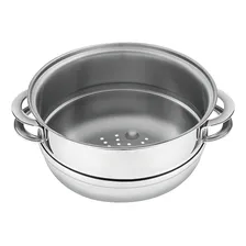 Panela Cozi Vapore Vapor Inox Solar 20cm 3,2l Tramo 62510200 Foto  mini 1